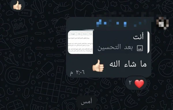 Weekly Report feedback